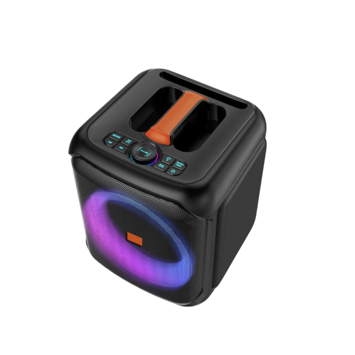 400W Portable Audio Soundbox 8" Wireless Bluetooth Party Speaker with RGB Light