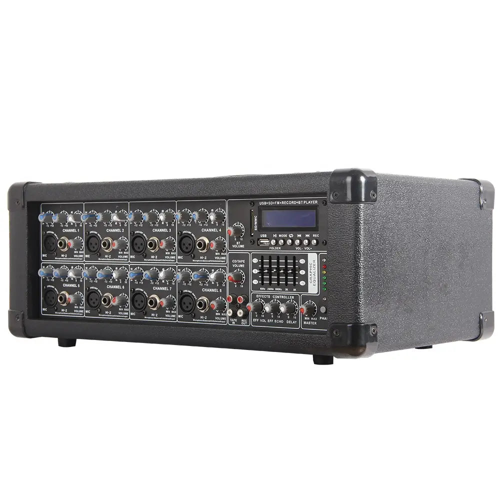 Features USB/SD/MP3 Player and Recorder for easy music playback and recording.
Ideal for outdoor performances, street busking, and small events.