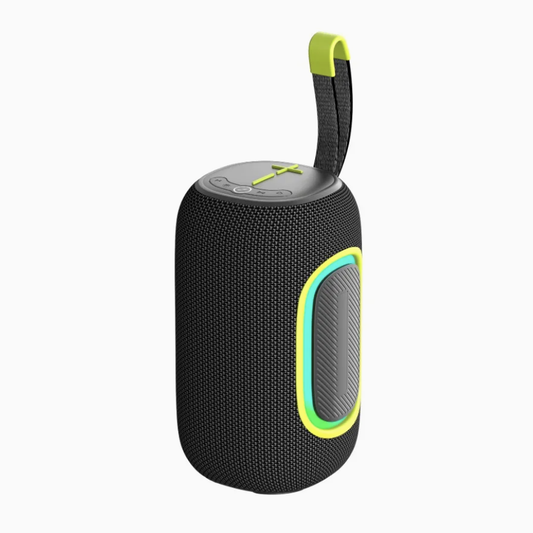 10W Wireless Speaker with RGB Lights Outdoor Bluetooth Party Speaker with FM Radio