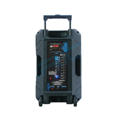 15" Trolley Karaoke Active Speaker System – Bluetooth Party Speaker with DSP; LED Lighting