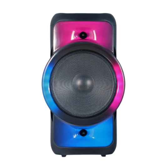 30W 12" RGB Portable Party Wireless Bluetooth Speaker – Full Screen RGB Light with Mic Echo &amp; Record